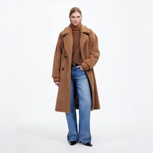 Madewell Teddy Long Coat